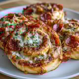 Pizza Pinwheels Pepperoni Mozzarella
