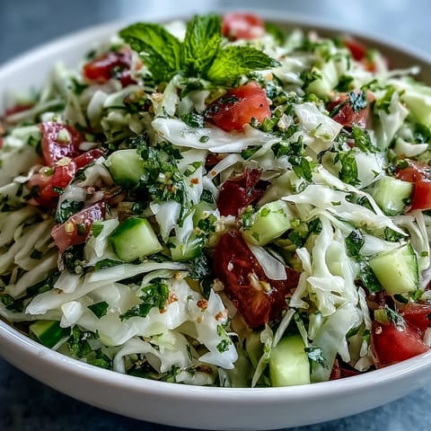 Lebanese Cabbage Salad