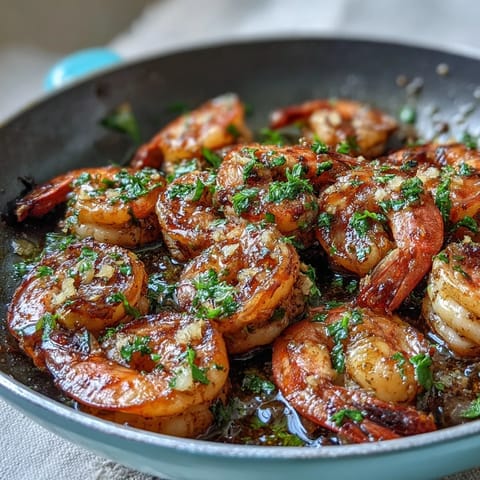 Healthy Easy Lemon Garlic Shrimp