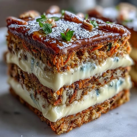 Easter Dessert Carrot Pavlova Lemon