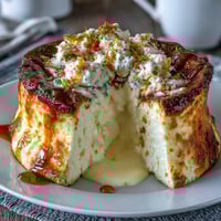 Traditional Easter Sweet Ricotta Pie with Lemon Zest, a creamy lemon-infused ricotta dessert baked in a golden pastry crust.