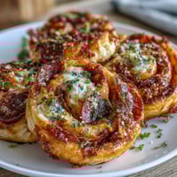 Pizza Pinwheels Pepperoni Mozzarella